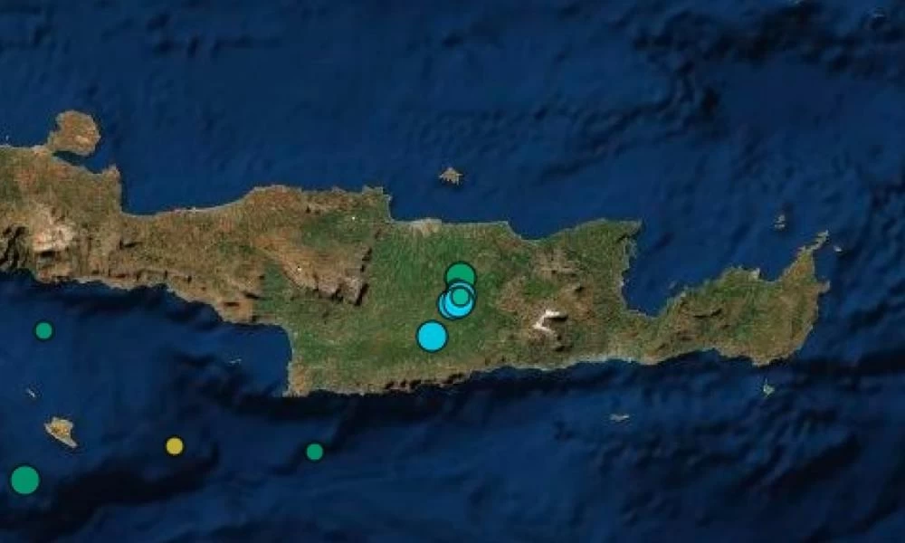 Κρήτη: Σεισμός "ταρακουνάει" το Ηράκλειο